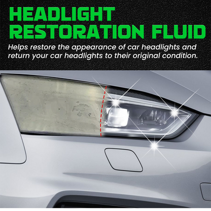 🔥2026 SPECIAL SALE🔥 Headlight Restoration Fluid – Instantly Removes Yellowing & Oxidation, Adds Crystal-Clear UV Protection 🚗💡