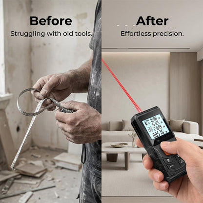 🔥Limited-time offer-100 M Handheld Laser Distance Meter with LCD Display