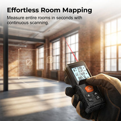 🔥Limited-time offer-100 M Handheld Laser Distance Meter with LCD Display