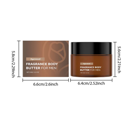 🔥Hot Sale Deals-Men's Agarwood Fragrance Body Butter🌟