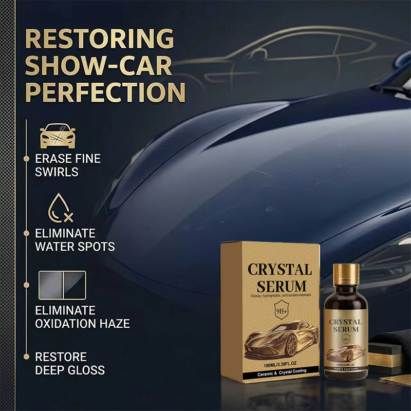 🔥Limited-time sale-Ceramic Car Coating Kit - Crystal Serum