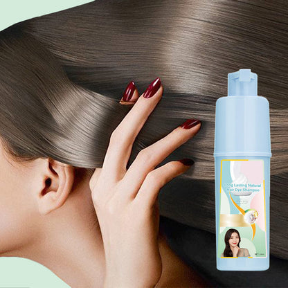 🔥Limited-time offer-Long Lasting Natural Hair Dye Shampoo
