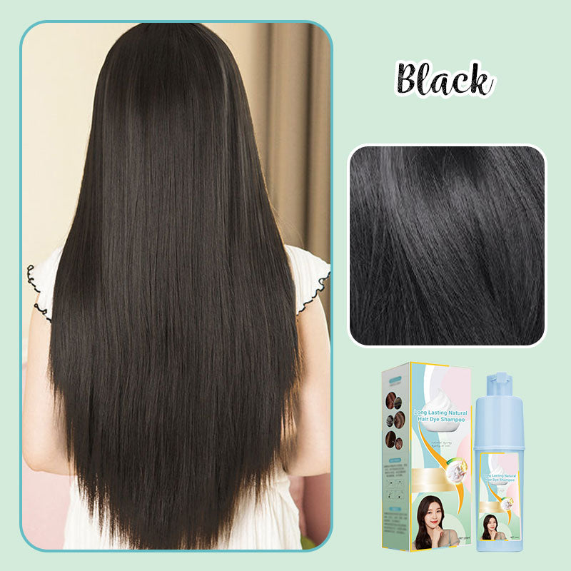 🔥Limited-time offer-Long Lasting Natural Hair Dye Shampoo