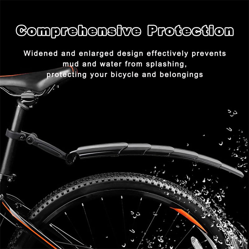 🔥Hot Sale Offers-Retractable & Adjustable Bicycle Mudguard Set