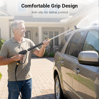 🔥Limited-time offer-High-Pressure Water Gun Wand – 3 Nozzles, Durable Alloy & Anti-Slip Grip for Ultimate Cleaning 💦