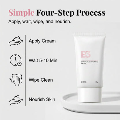 🕒Gentle 8-Minute Hair Removal Cream– The Ultimate Hair Removal Cream ✨