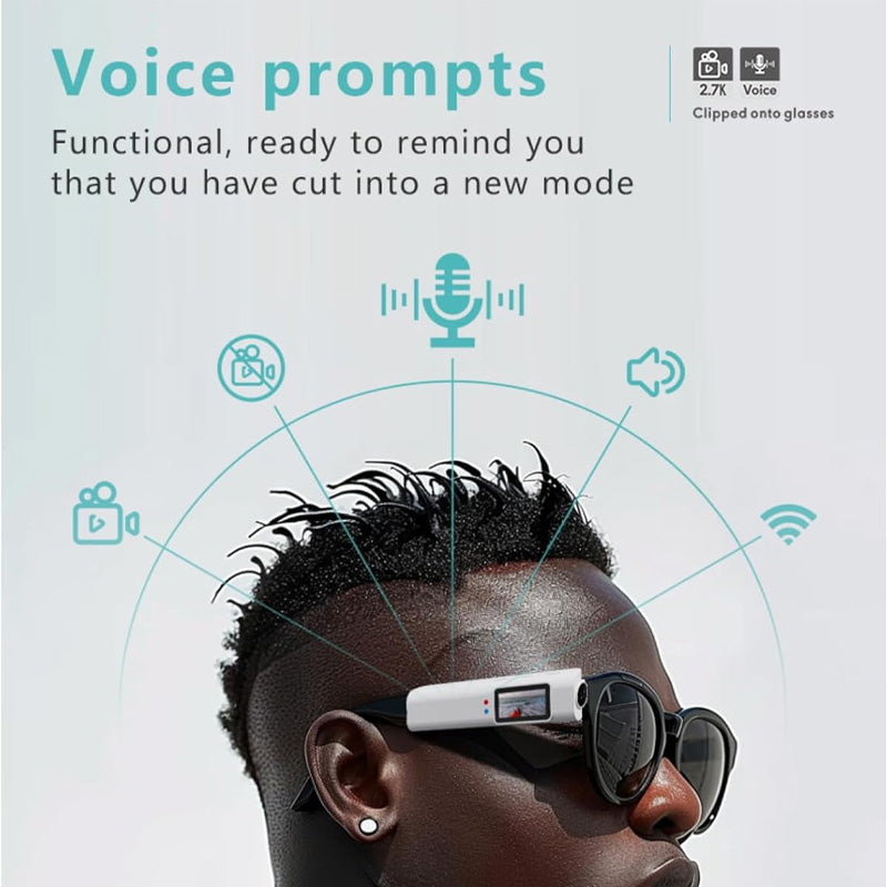 🔥Hot Sale Deals-2.7K Wearable Video Camera for Sports & Travel