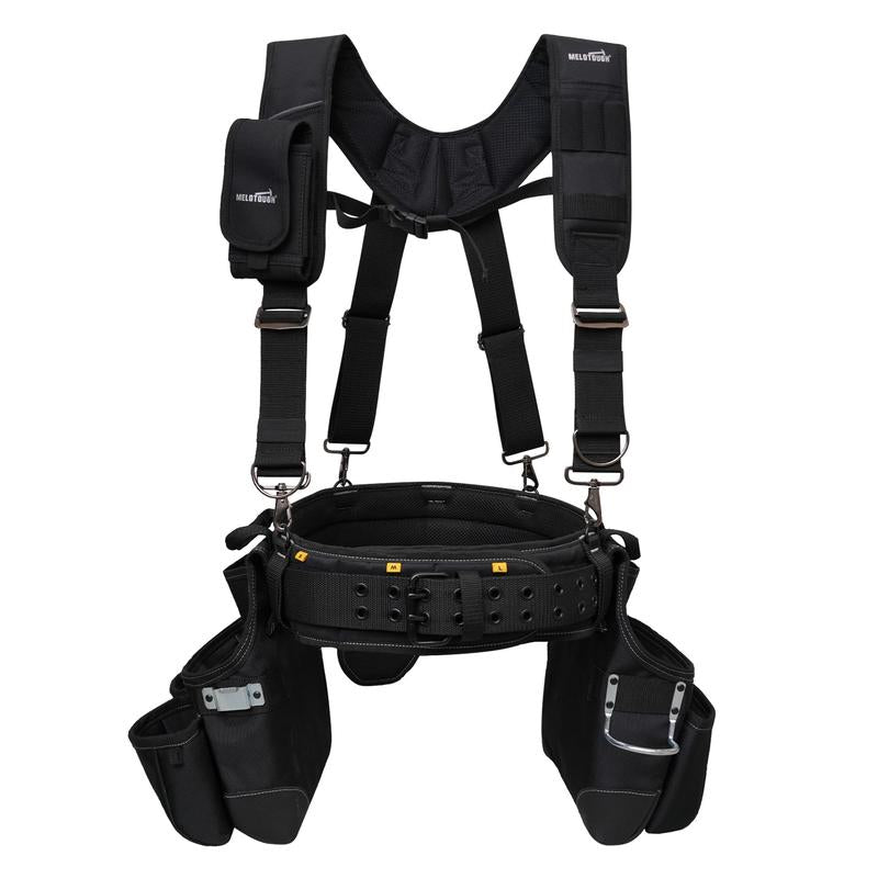 🔥Limited-time offer-Combination set featuring sturdy tool loops and a spacious, durable tool belt pouch with adjustable straps