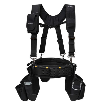 🔥Limited-time offer-Combination set featuring sturdy tool loops and a spacious, durable tool belt pouch with adjustable straps