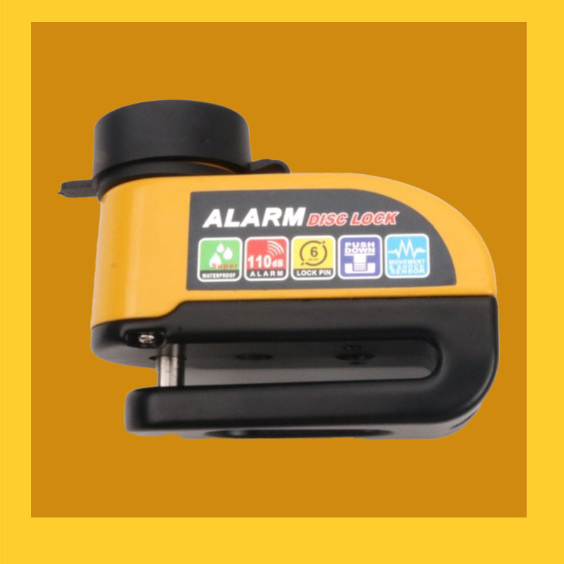 💥Hot Deals-Heavy-Duty Waterproof Disc Brake Lock with Alarm System