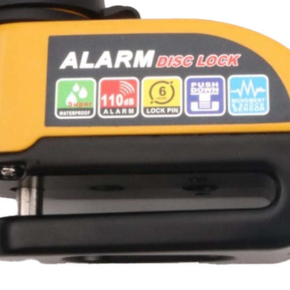💥Hot Deals-Heavy-Duty Waterproof Disc Brake Lock with Alarm System