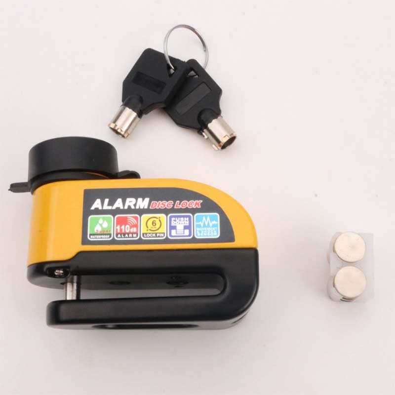 💥Hot Deals-Heavy-Duty Waterproof Disc Brake Lock with Alarm System