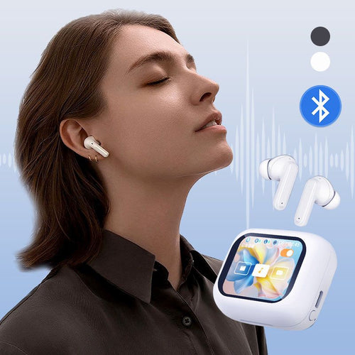 🔥Hot Deals-No Latency Wireless Bluetooth Headphones with Multifunctional Display