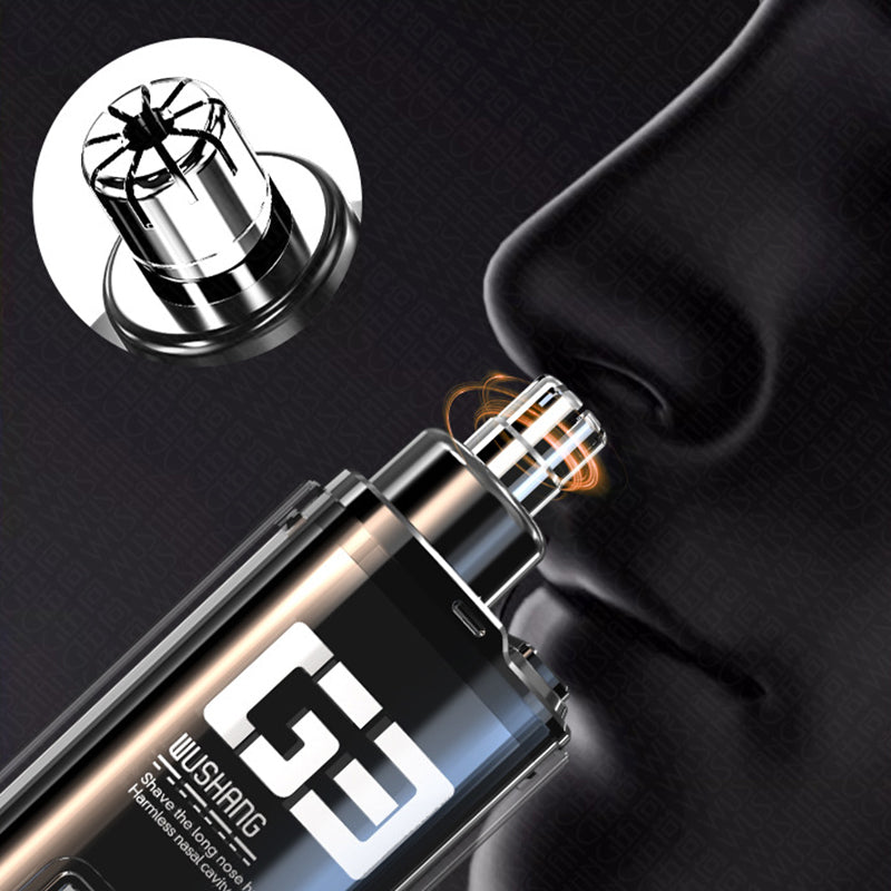 💥Limited-time offer-Rechargeable Blade Washable Nose Hair Clean Trimmer