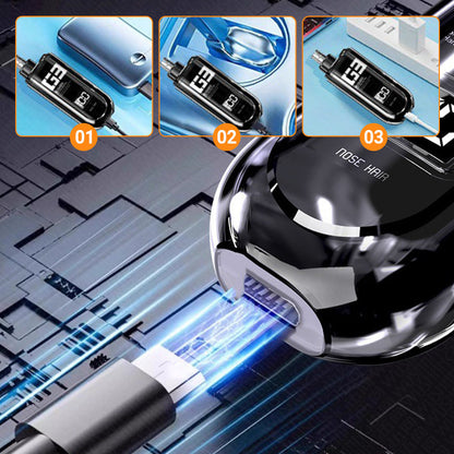 💥Limited-time offer-Rechargeable Blade Washable Nose Hair Clean Trimmer