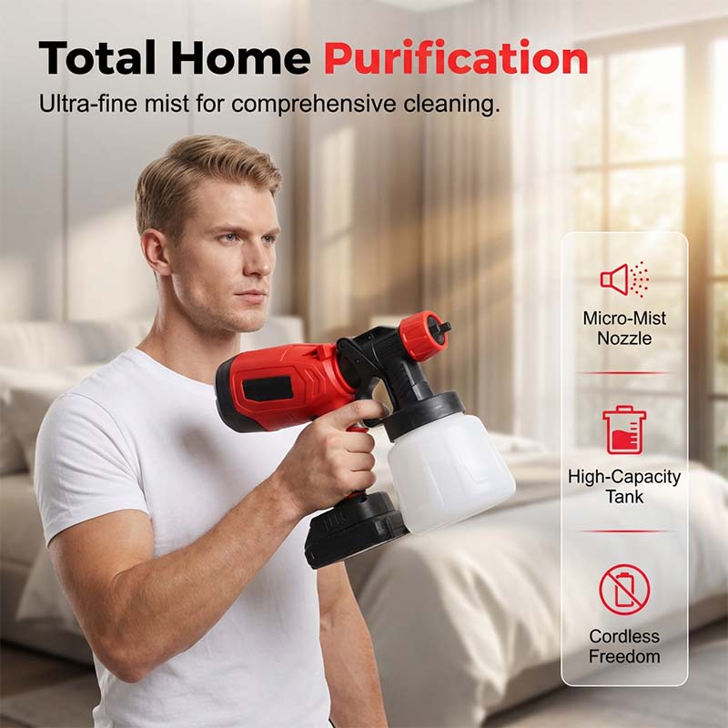 Multi-Purpose Cordless Electric Paint Sprayer