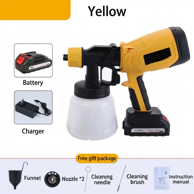 Multi-Purpose Cordless Electric Paint Sprayer