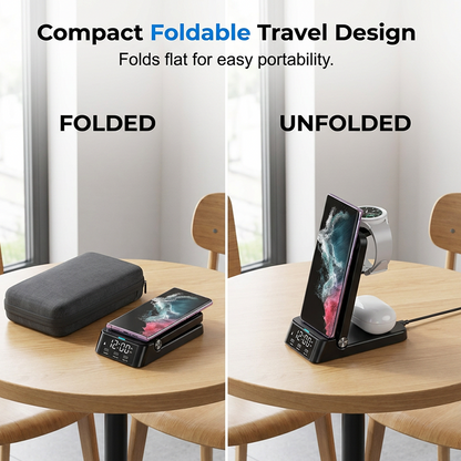 ⏳LIMITED-TIME 50% OFF! 🔥3-in-1 Fast Wireless Charger Stand(📱+⌚+🎧)
