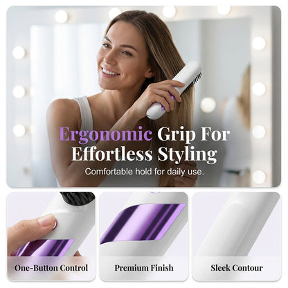 🔥Limited-time offer-Cordless Ceramic Hair Straightener Brush